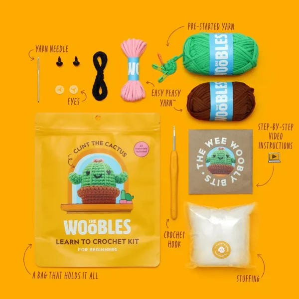 Clint the Cactus Crochet Kit - Image 3