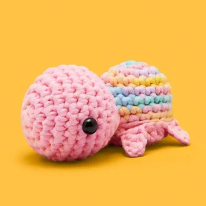 Emilio the Turtle Pastel Crochet Kit