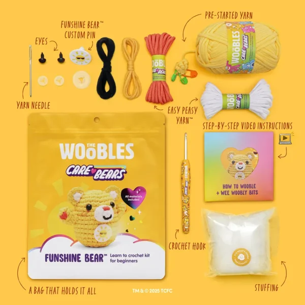 Funshine Bear™ Crochet Kit - Image 4