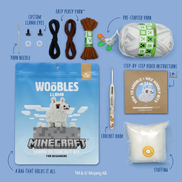 Minecraft Llama Crochet Kit - Image 3