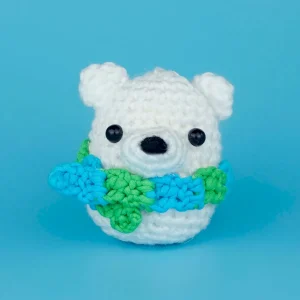 Earth Day Limited Edition Lola Loca the Polar Bear Crochet Kit